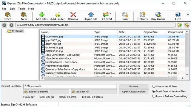 Express Zip : Fast & Secure File Compression Tool - Download Now!